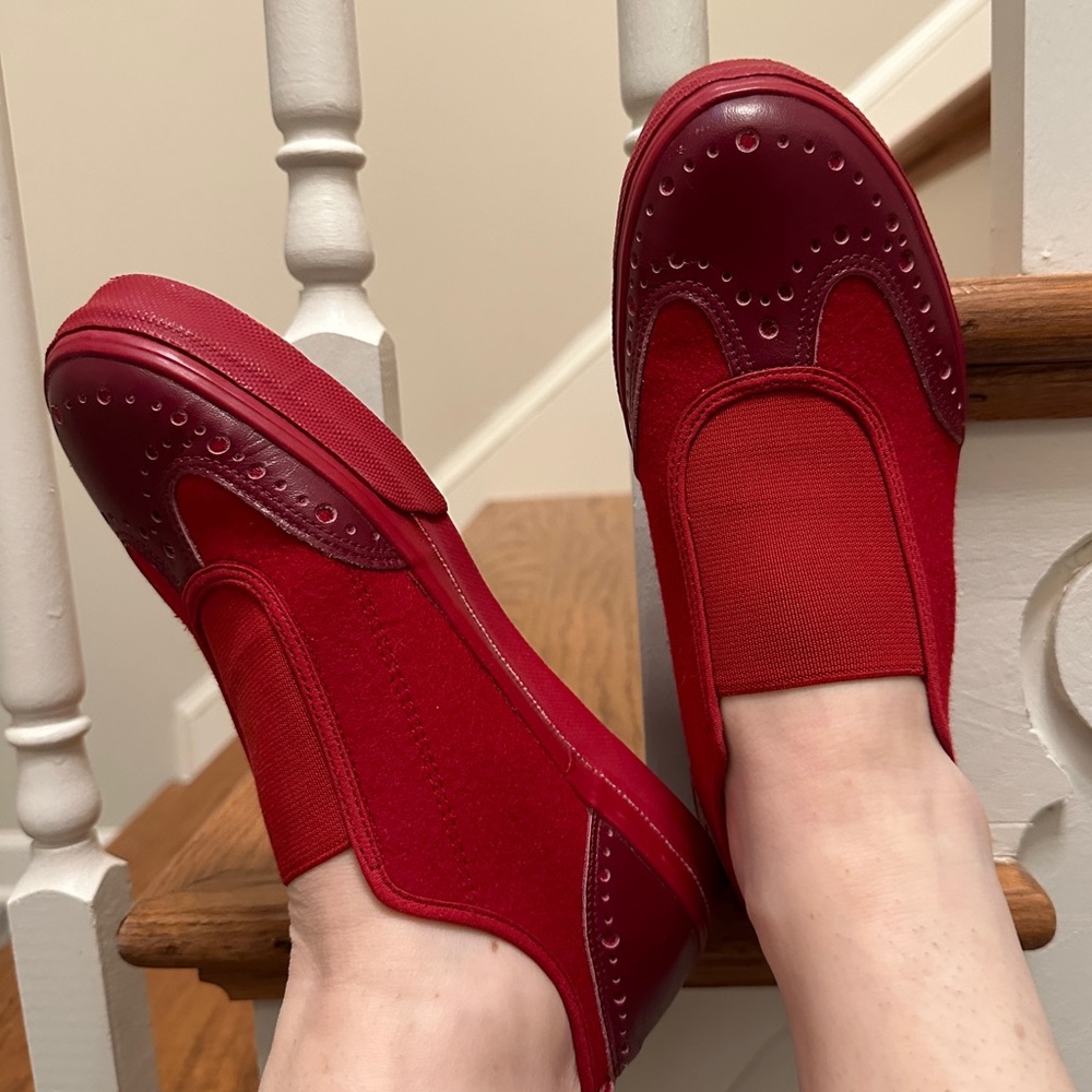 Yohji Yamamoto RARE Y’s Japan red sneakers … versatile comfort! 6.5-7 (25 cm)